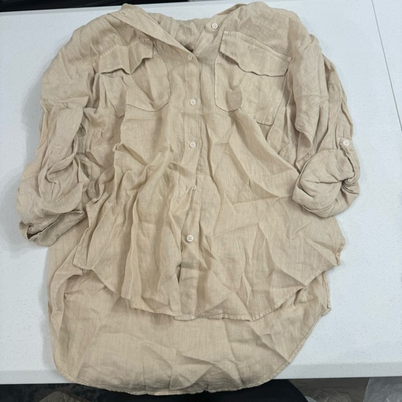 Zara Tops - Zara linen button down